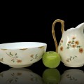 Set of water pitcher set signed Giraud, Limoges - 2