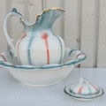 Ensemble de pichet et bol à eau, pot de chambre, vaisselle - 1