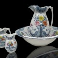 Nice art nouveau pitcher and bowl wash set dishes  - 1