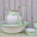 Ensemble de pichet et bol à eau, pot de chambre, vaisselle - 1
