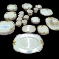 Set of Royal Staffordshire pottery dishes set  - 1