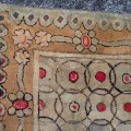 Exceptionnel tapis crocheté, provenance communauté religieuse - 7