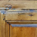 Stellar mid 18th century Louis XIII armoire, 8 raised panels, nice skirt - 11