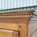 Stellar mid 18th century Louis XIII armoire, 8 raised panels, nice skirt - 9