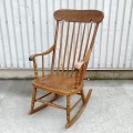 Fauteuil berçant dit Boston, chaise berçante - 5