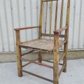 Fauteuil provenant de Charlevoix, siège remplacé il y a longtemps - 4