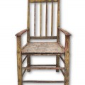 Fauteuil provenant de Charlevoix, siège remplacé il y a longtemps - 1