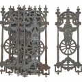 Reproductions of cast iron balcony ornements, balusters - 1