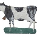 Antique metal cow weahtervane  - 4