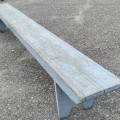 Grand banc de galerie, belle couleur  - 2