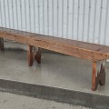 Long wooden bench  - 4