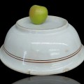 Grand bol ''Portneuf''' décoré de motifs à éponge, vaisselle  - 3