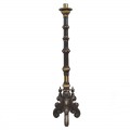 Grand chandelier Pascal tourné en bois, chandelier d'église  - 5