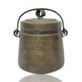 Grand chaudron en laiton, provenance inconnue  - 1