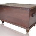 Large antique blanket chest - 6