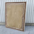 Large wall miror with wooden frame  - 4