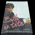 Grande affiche, poster publicitaire du film Bille en tête, annonce de cinéma  - 1