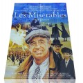Grande affiche, poster publicitaire du film Les misérables, annonce de cinéma  - 1