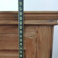 Grande armoire ayant été rétrécie en hauteur, clous forgés - 4