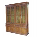 Antique oak bookcase cupboard  - 1