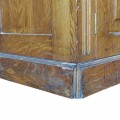 Antique oak bookcase cupboard  - 8