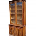 Grande armoire vitrée, bibliothèque, vaisselier - 1