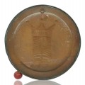 Large cuper decorative wall plate  - 3