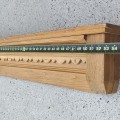 Grande corniche murale, tablette décorative en bois  - 2