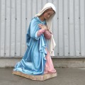 Large Virgin Mary statue — devotional décor - 4