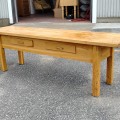 8 feets 2 drawers table  - 7