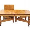 Antique 3 panels table  - 1