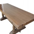 Antique turned legs table  - 2