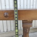 Antique turned legs table  - 5