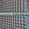 Grille à plancher en fonte  - 2