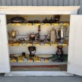 Antique pine bahut, buffet - 2