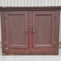 Haut d'armoire antique en pin, clous carrés, bahut, buffet (voir autres photos) - 2