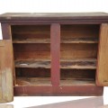 Haut d'armoire antique en pin, clous carrés, bahut, buffet (voir autres photos) - 3