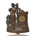 Decorative copper clock  - 1