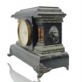 Antique fire mantle clock  - 2