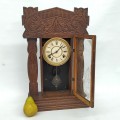 Vintage antique ginger bread clock  - 2