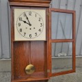 Antique Arthur Pequegnat wall clock - 2