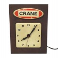 Vintage advertising crane clock  - 2