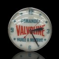 Motor oil valvoline advertising clock (dial window broken) - 1