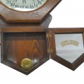 Regulator wall clock signed Arthur Pequegnat - 5