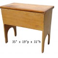 dough hutch, with front opening,see pictures - 1