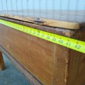 Old pine dough hutch, forged nails - 5