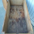 Old pine dough hutch, forged nails - 8