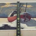 Oil on masonite signed Bruno Côté, painting (16'' x 20'') - 5