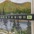 Oil on masonite signed Christian Bergeron 12 x 10, painting  - 5