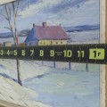 Oil on masonite signed James Halpin  - 4